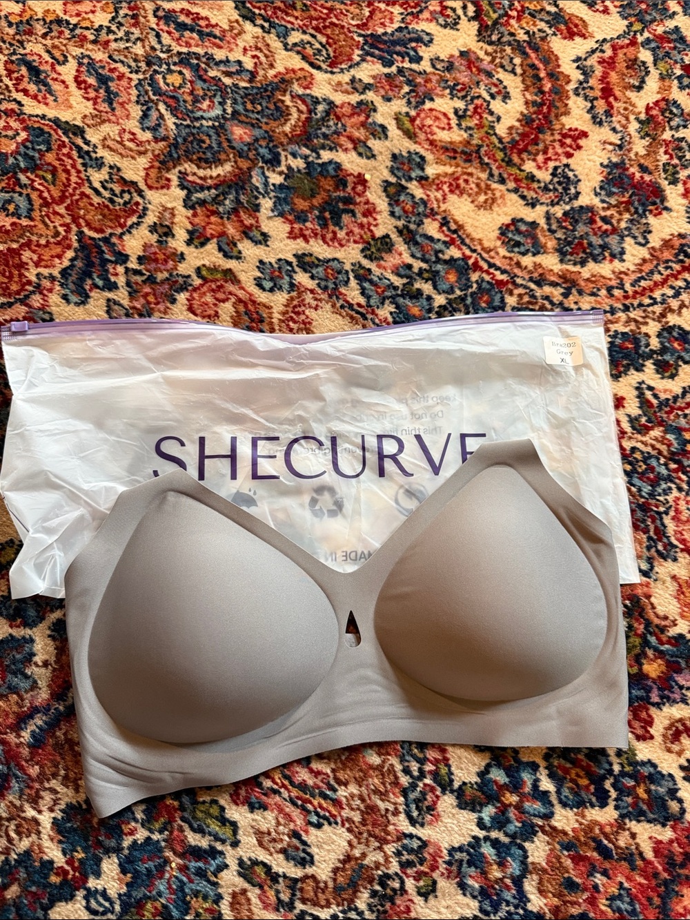 SheCurve Invisible Jelly Lift Bra with Breathable Water Drop Hollow